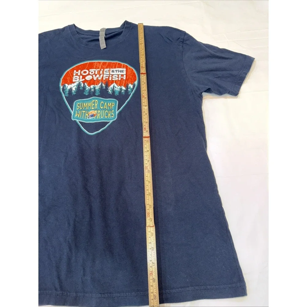 Hootie & The Blowfish Shirt Mens Large Navy Summer Camp With Trucks 2024 Tour